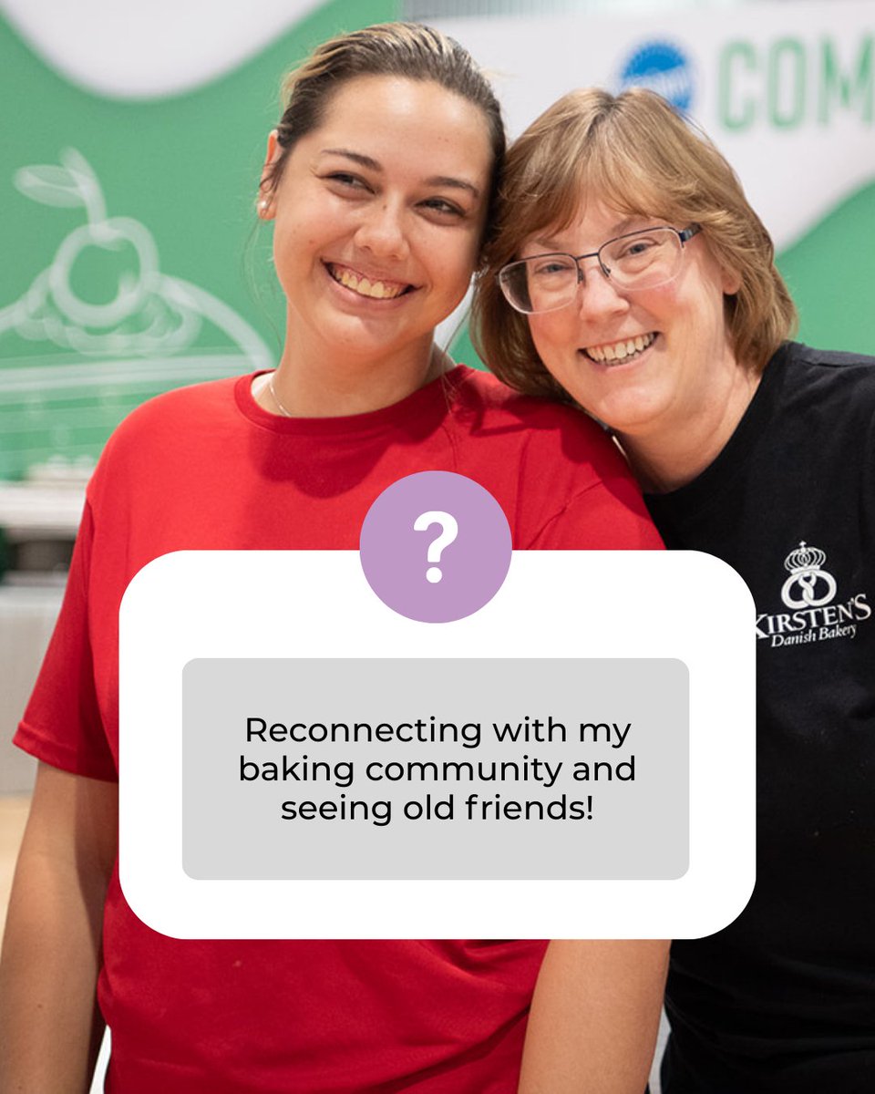 We asked, and you answered! 😎

From #IBIEducate sessions to show floor innovations, competitions, and sweet celebrations, there’s so much to look forward to.

What’s at the top of your list? Drop it in the comments below ⬇️

See you there: bakingexpo.com/register/