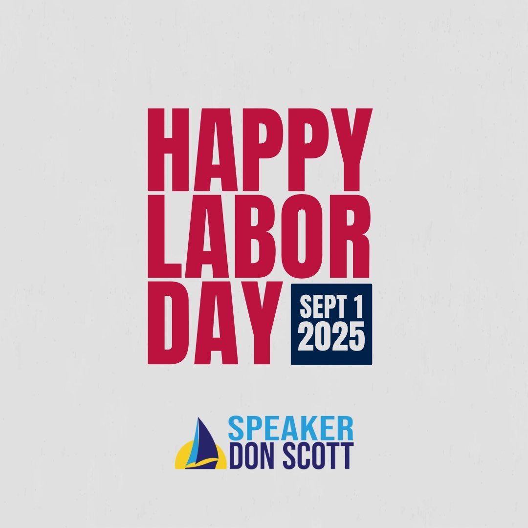 Happy Labor Day! Workers are the backbone of Virginia, and House Democrats will always stand with them — fighting for fair wages, paid leave, and the dignity every worker has earned.