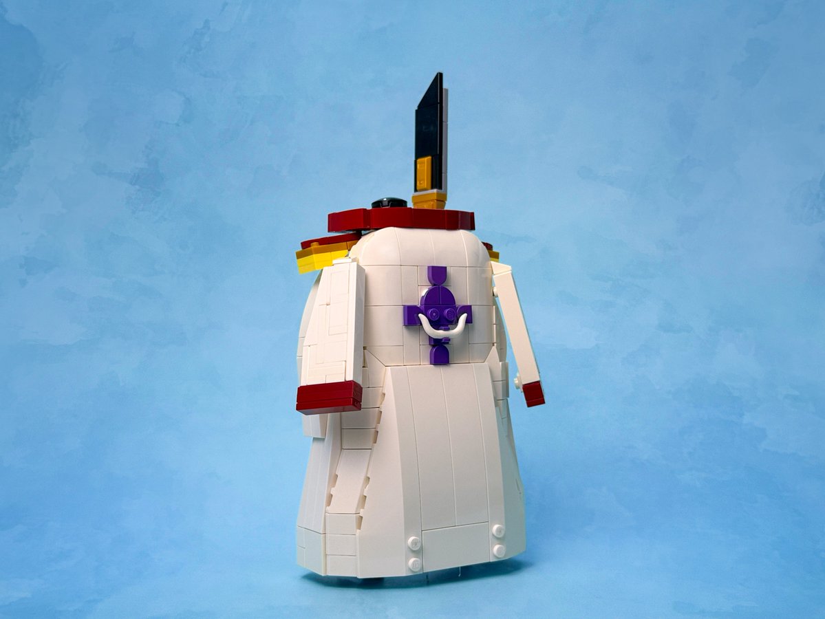 lavishlump's tweet image. Lego minifigure-scale Whitebeard!

Link to instructions in bio.

#ONEPIECE #whitebeard #LEGO #legomoc #レゴ