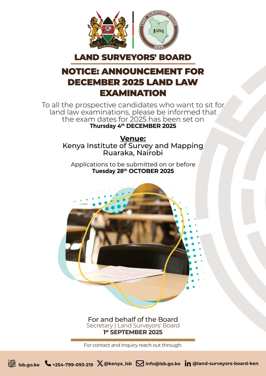 Land Surveyors' Board tweet media