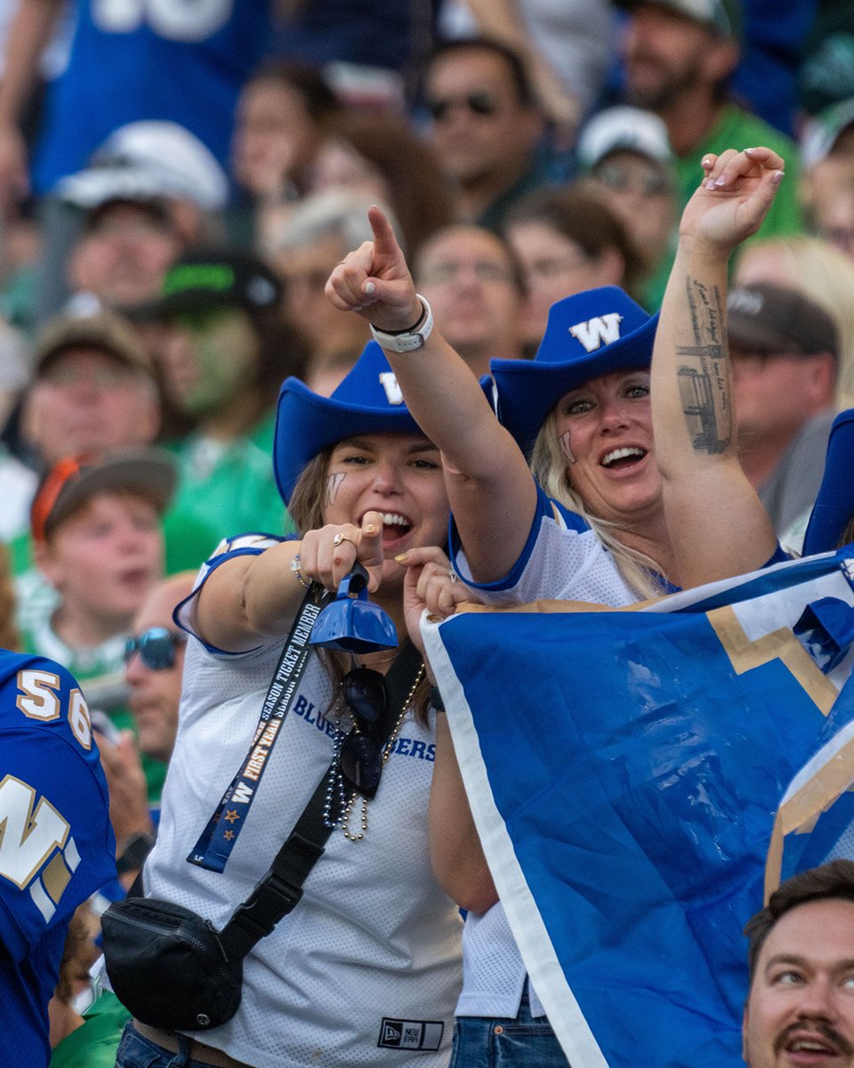 lots of blue in that sea of green 💙 

thanks for making the trip out, bomber nation, see you saturday 🫡

#ForTheW