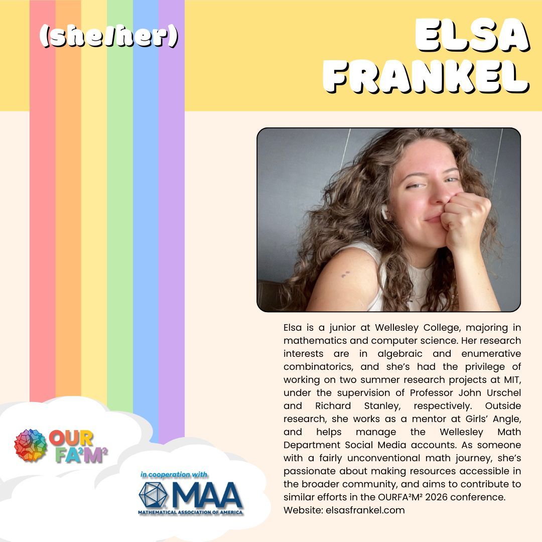 (1/3) Meet the new organizers of the 6th OURFA2M2 conference! 👀 🌈

See you at our conference on February 7-8 2026! Visit our website for details (registration link pending): ourfa2m2.org

Newsletter: substack.com/@ourfa2m2

Nominate speakers: forms.gle/HfF6dW4C8tZa2y…