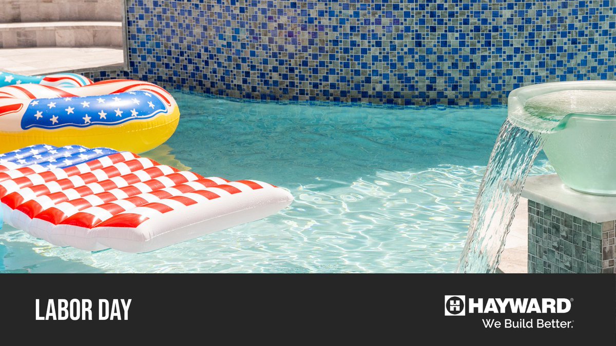 This Labor Day, we’re celebrating the hard work and dedication that keeps everything running smoothly. 👷‍♂️👨‍🔧🏡

💙 From all of us at Hayward, thank you for making waves with us.