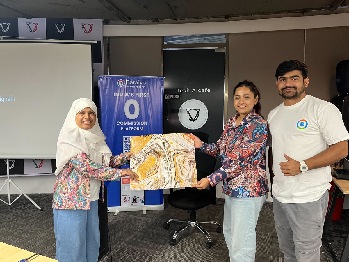 TechAlchemy's tweet image. 🏢 Our Pune office buzzed with energy as we co-hosted an Ethereum event with @pune_dao, leading up to @ETHGlobal.

Web3 talks, AI insights, festive vibes &amp;amp; a full house of enthusiasts. 🚀

#Ethereum #Web3 #Blockchain #CommunityBuilding