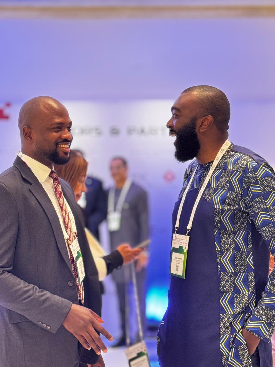 GITEXNG's tweet photo. It’s midday in Abuja and the pace hasn’t slowed. Between sessions, the venue is alive with coffee catch-ups, Business card exchanges and executive dialogues

The conversations off stage are proving just as valuable as the ones on it. https://t.co/s4h0pMqLz9