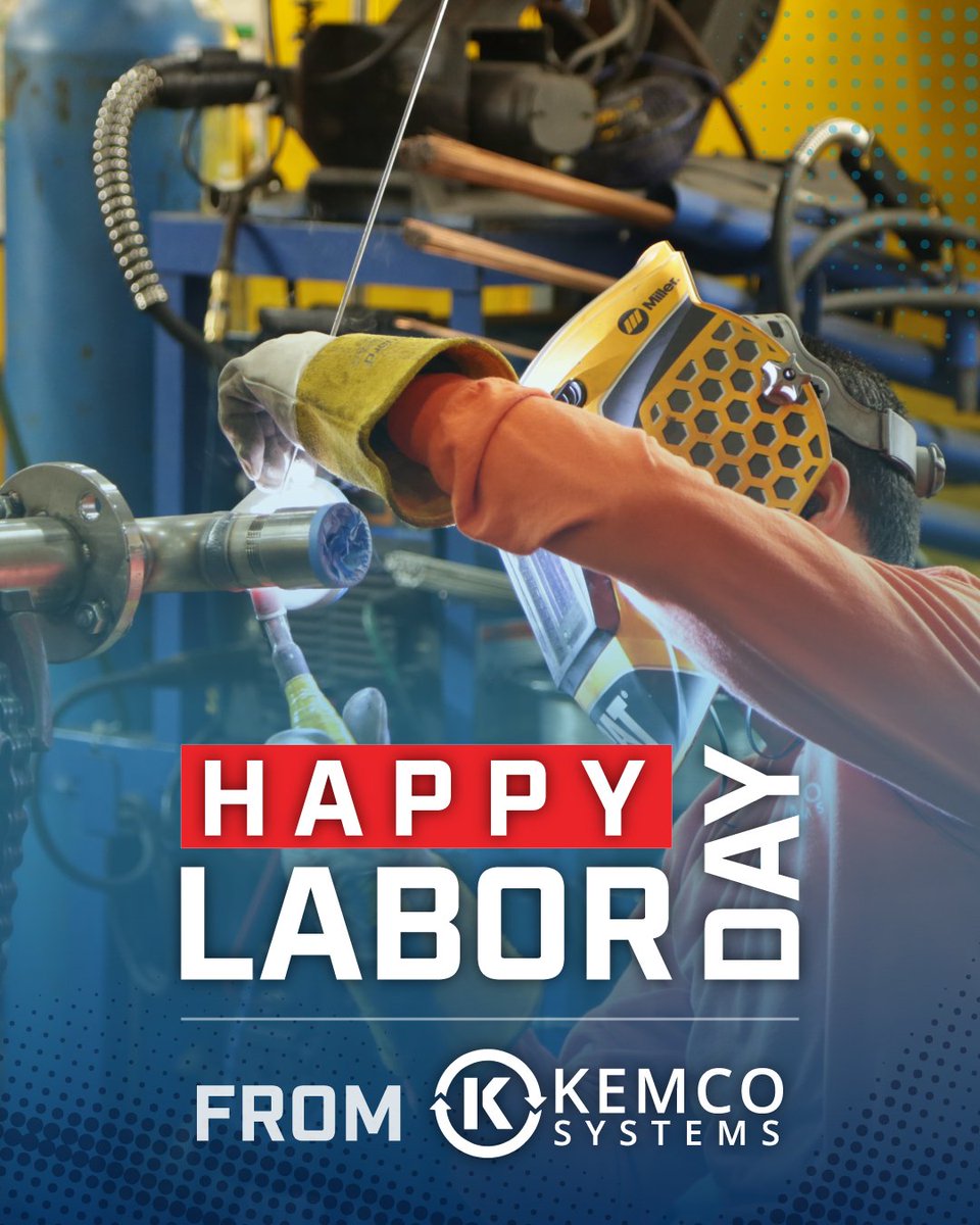 Happy Labor Day from Kemco Systems. Today, we recognize and appreciate the hard work and dedication of our team, partners and customers who keep our industries moving forward. Wishing everyone a safe and happy holiday.

#LaborDay2025 #Kemco #ThankYou