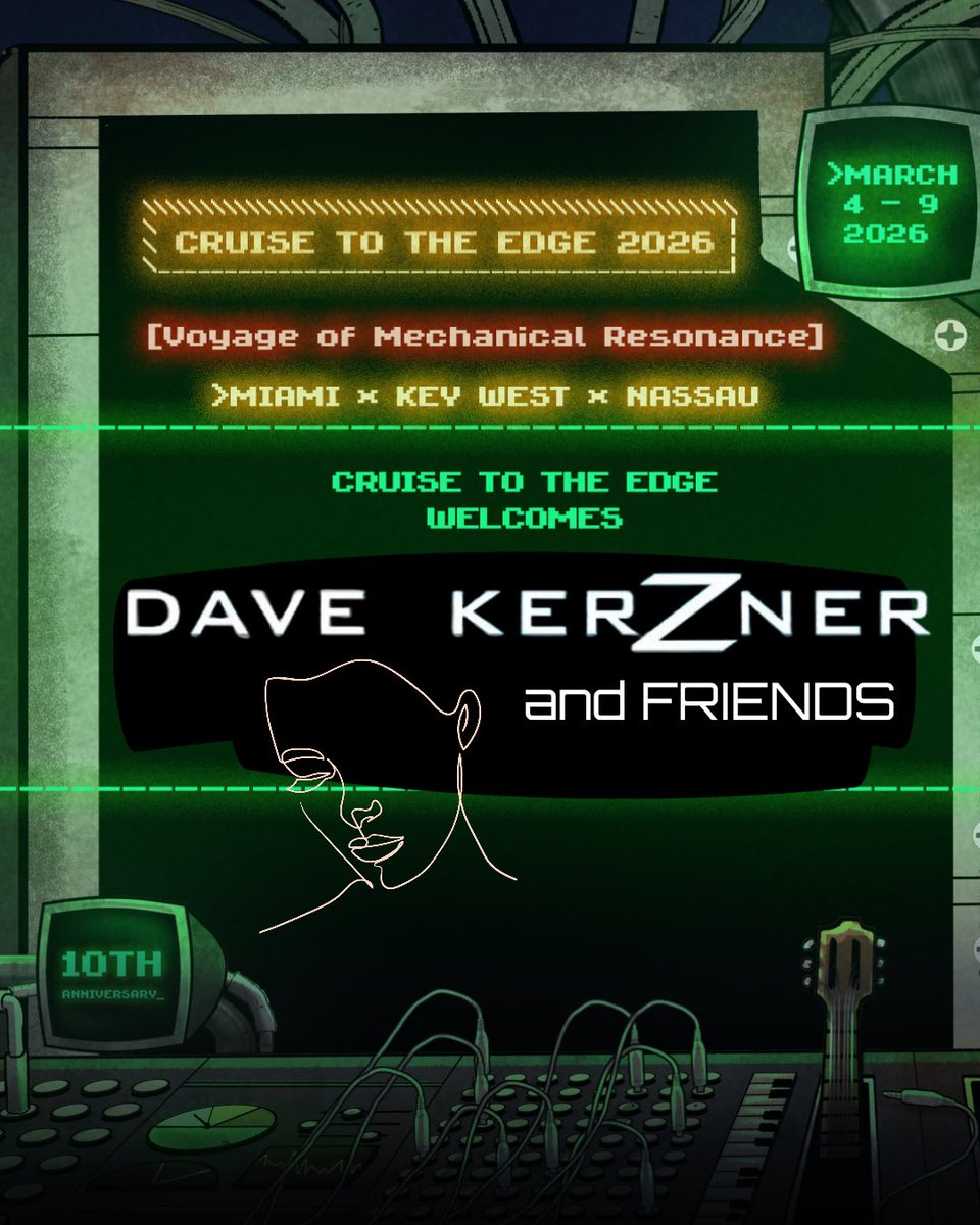 cruisetotheedge's tweet image. Family it’s what we have on Cruise to the Edge…  Excited to see what Dave Kerzner and Friends bring to the cruise in 2026! #davekerzner #cruisetotheedge