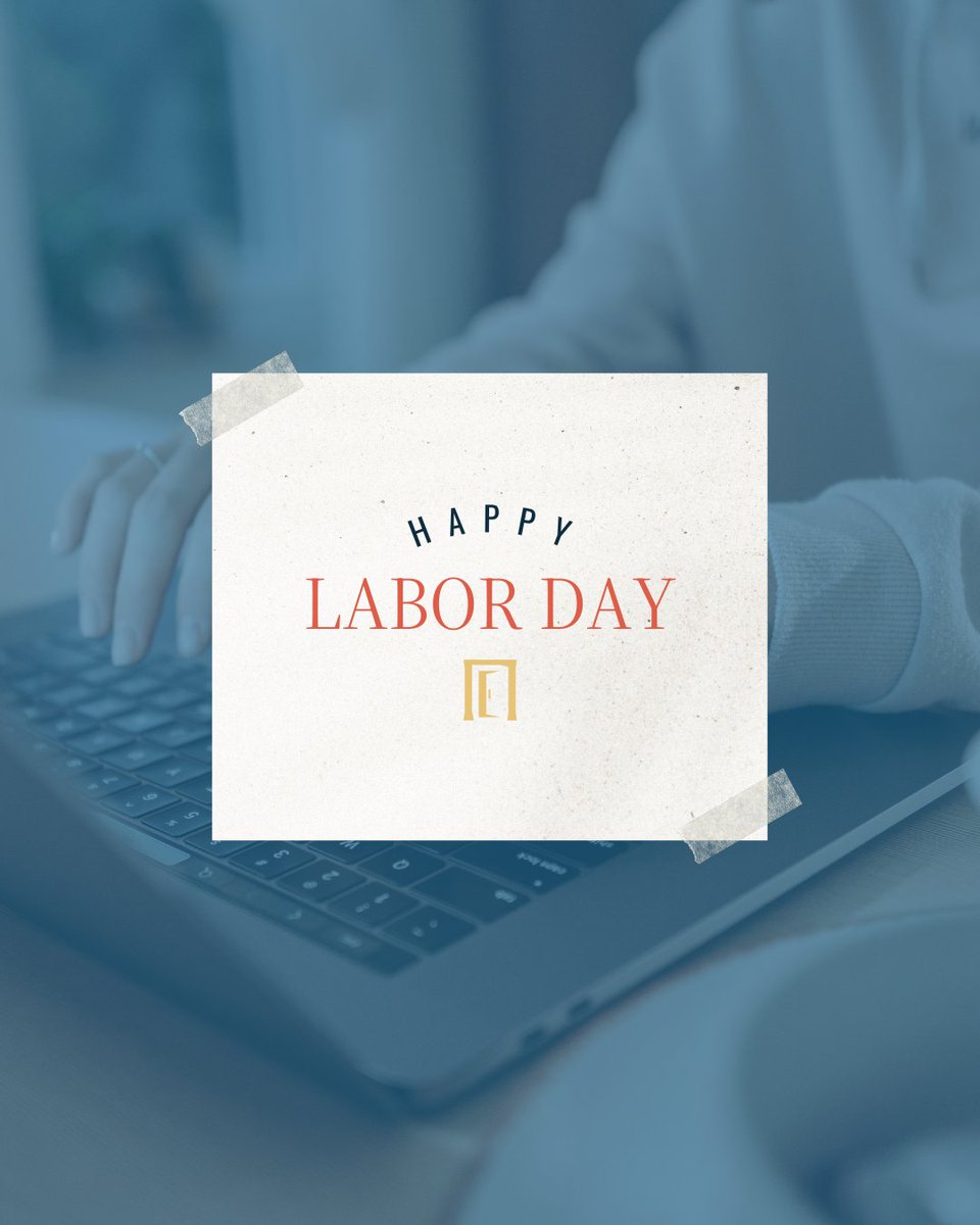 "Therefore, my beloved brothers, be steadfast, immovable, always abounding in the work of the Lord, knowing that in the Lord your labor is not in vain." 1 Corinthians 15:58

Happy Labor Day, church family!
