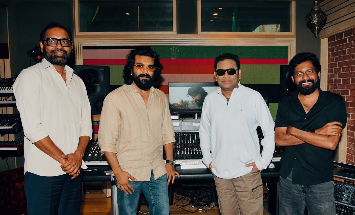 BuchiBabuSana (@buchibabusana) on Twitter photo #Peddi – an <a href="/arrahman/">A.R.Rahman</a> Sir musical ❤🔥
The maestro has captured the soul and emotion of #Peddi like never before.
Our first single is coming soon - stay tuned!
<a href="/AlwaysRamCharan/">Ram Charan</a> <a href="/vriddhicinemas/">Vriddhi Cinemas</a>
<a href="/PeddiMovieOffl/">PEDDI</a> #Peddi – an <a href="/arrahman/">A.R.Rahman</a> Sir musical ❤🔥
The maestro has captured the soul and emotion of #Peddi like never before.
Our first single is coming soon - stay tuned!
<a href="/AlwaysRamCharan/">Ram Charan</a> <a href="/vriddhicinemas/">Vriddhi Cinemas</a>
<a href="/PeddiMovieOffl/">PEDDI</a>