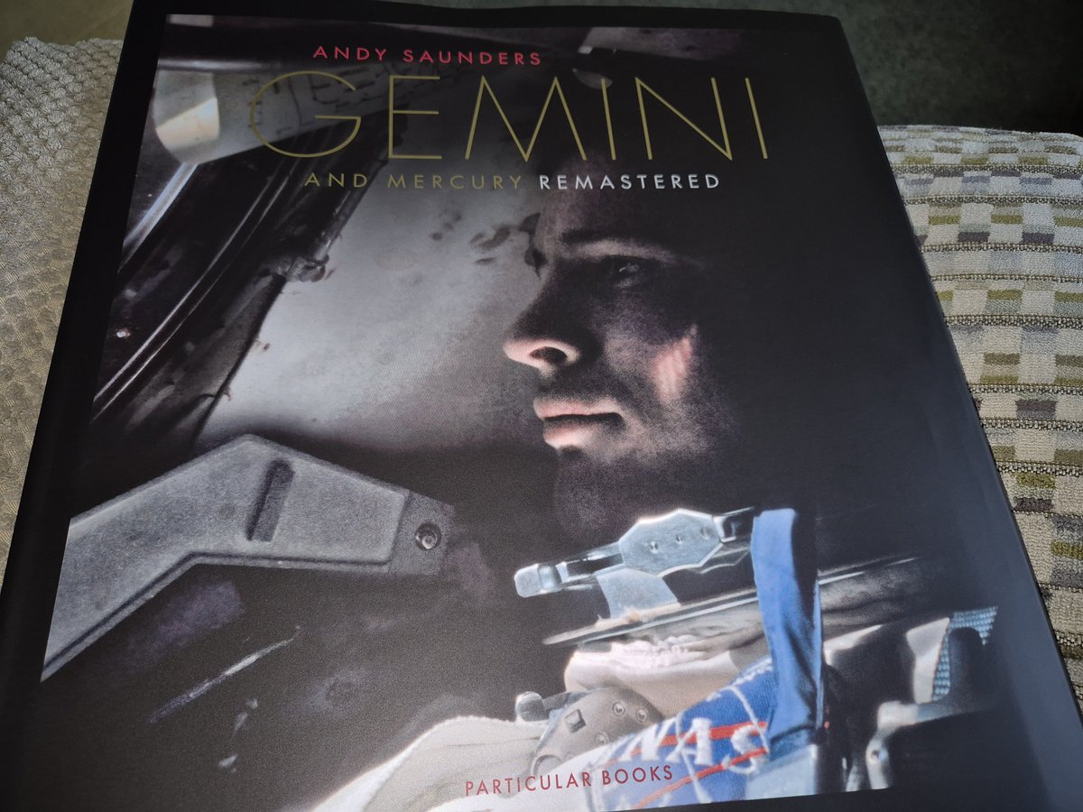 Just finished a cover to cover read of this phenomenal book. Another masterpiece from <a href="/AndySaunders_1/">Andy Saunders - Apollo Remastered</a> The shots of Gemini VI-a and VII station keeping are breathtaking.  #GeminiAndMercuryRemastered