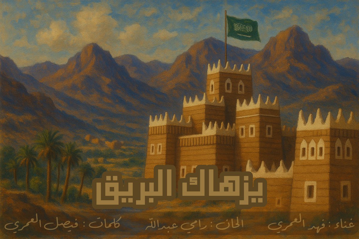 اغنية " يزهاك البريق "

بصوت / فهد العمري <a href="/fahadalamri999/">فهد العمري</a> 
الحان / رامي عبدالله <a href="/rami_abdullah93/">رامي عبدالله | Rami Abdullah</a> 
توزيع / محمد الخطيب <a href="/KhateebMohammed/">Mohammed Al Khateeb الموزع الموسيقي محمد الخطيب</a> 
و من كلماتي ✍🏻

اغنية سعدت فيها بالعمل مع فنانين احبهم 
ولارض وناس احبهم كذلك
 ♥️🇸🇦 

 📅 الاربعاء *3 سبتمبر
📍بدر الجنوب - نجران