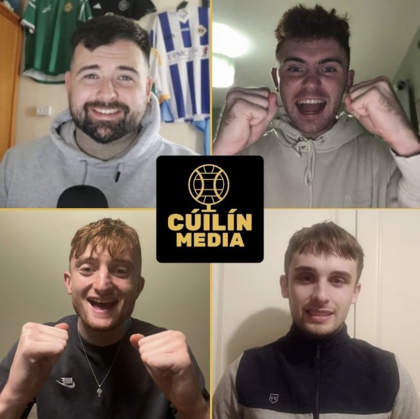🚨 Official Launch of Cúilín Media 🚨

The force of <a href="/gaelicstatsman/">Gaelic Statsman</a>, <a href="/An_Cluiche1/">An Cluiche</a>, <a href="/gaelicfantv/">Gaelic Games Fan TV</a> &amp; <a href="/Liamwhitekk18/">Liam White</a> COMBINED 🔥

We will see you all this Thursday at 8pm for our very first show - only 3️⃣ days to go! 🙌🏼

Gaelic Games Coverage - For the Fans - By the Fans 🙌