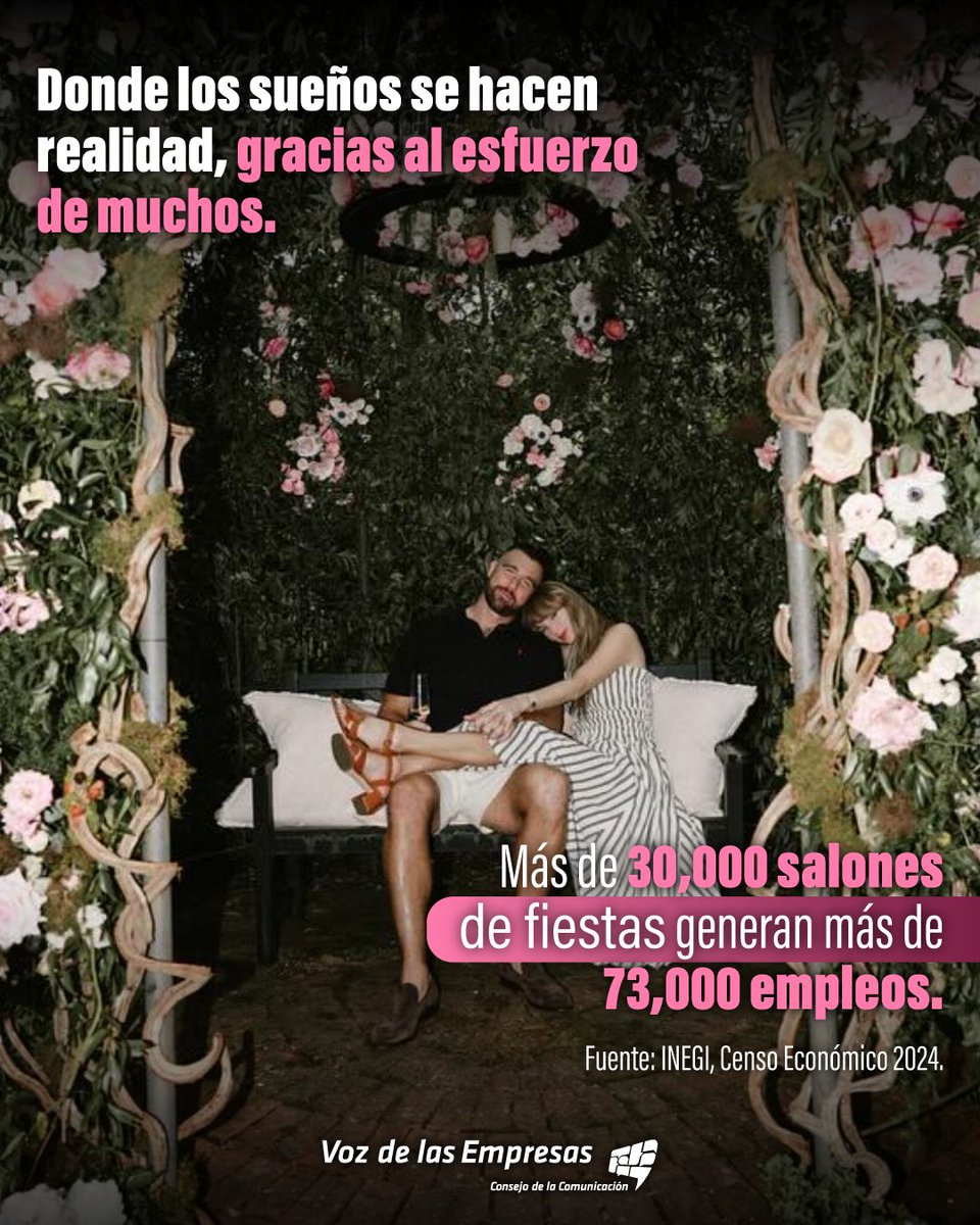 💍✨ Es una historia de amor… detrás de cada boda hay miles de empresas y colaboradores que hacen posible la magia.

#EmpresasTrabajandoXTi #EmpresasEnMiVida #ItsALoveStory #Swifties #TaylorSwift