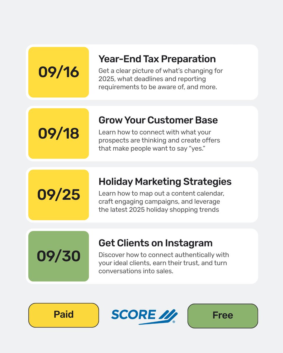 SCORE Mentors tweet media