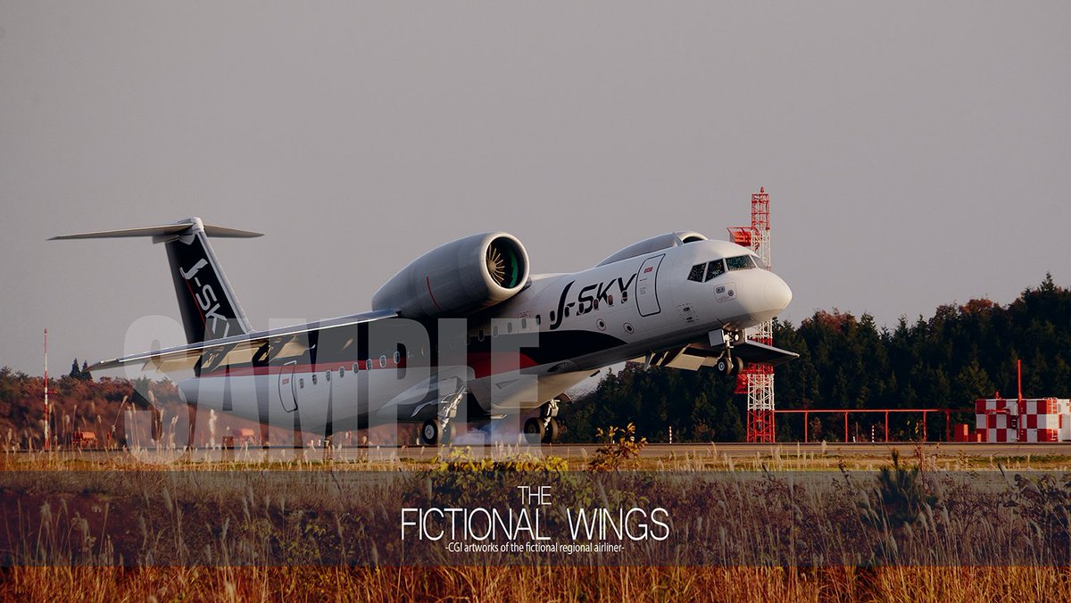 表紙と内容サンプルです！
画像のような架空の旅客機のフォトリアル系CG画像を収録したフルカラー本です
よろしくお願いします！ #コミティア153 #COMITIA153