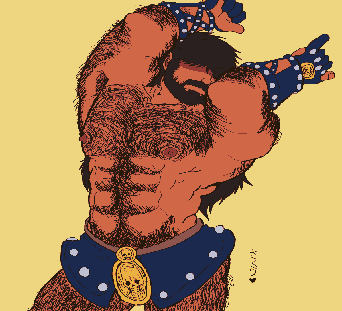 KiwiBean9's tweet image. Russell really thought he rocking the Killer Queen fit............
(he kinda is ngl)
#OC #OCart