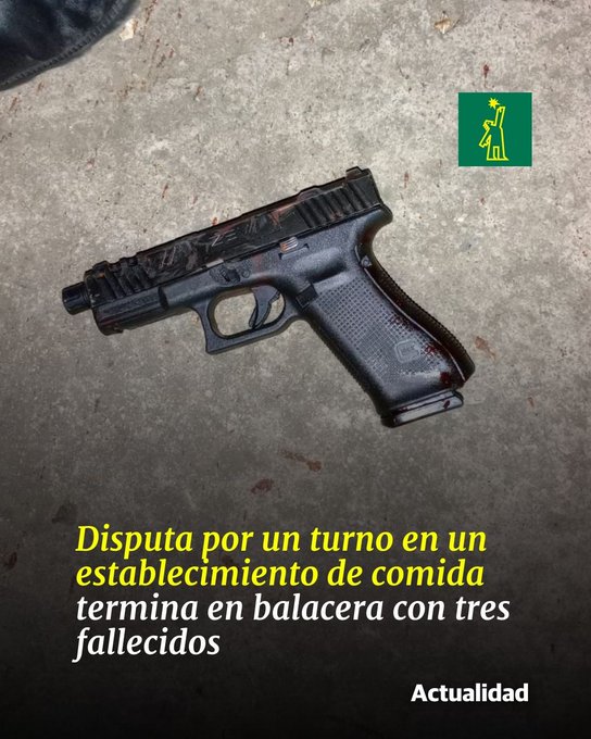 DiarioLibre's tweet photo. 🚨 |#SucesosDL| Una discusión por un turno en la fila habría desatado el hecho ocurrido la madrugada del domingo
🔗https://t.co/gMJaJKAwVm
#DiarioLibre #ElFactor #MaríaTrinidadSanchez https://t.co/OkI5s8MFA7