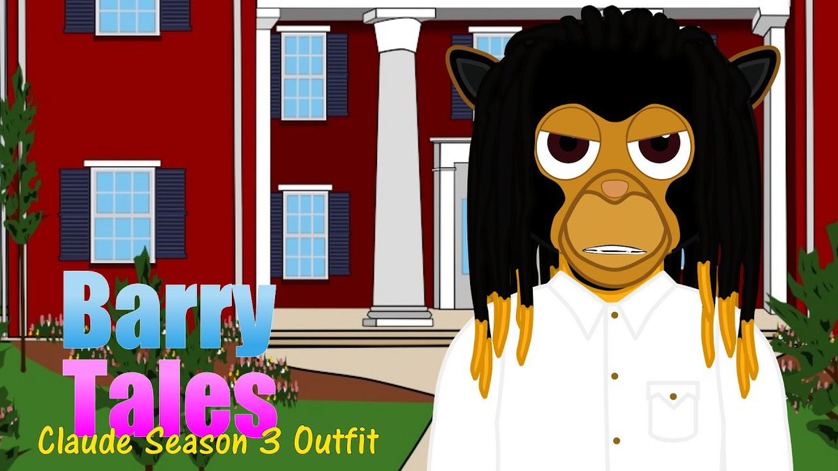 usermooseontwt's tweet image. look like claude from barry tales 😭