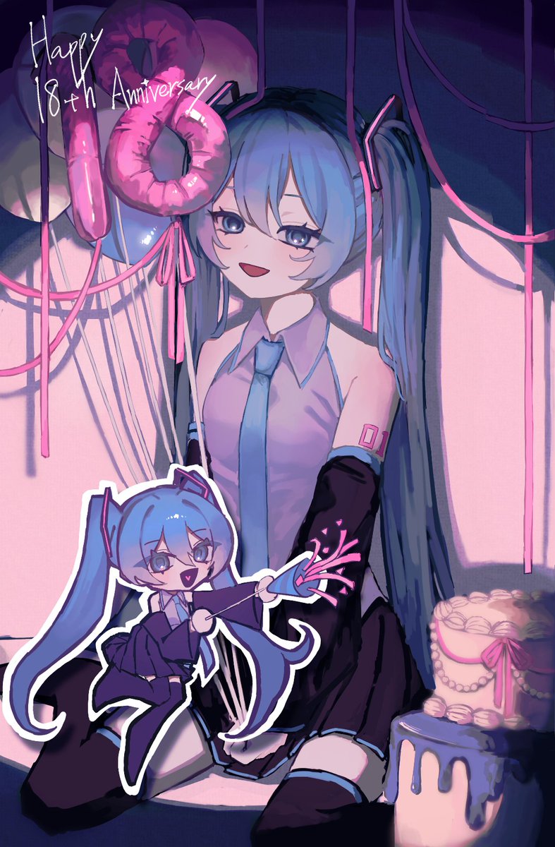遅ればせながら
#初音ミク生誕祭2025 
#初音ミク誕生祭2025