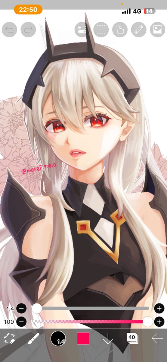 懐かしい描き方🌸🌸