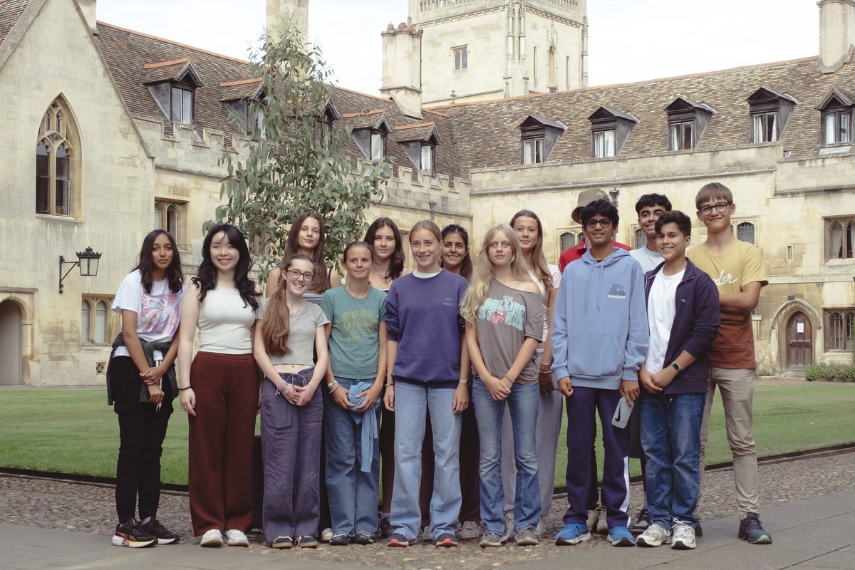 WellingtonUK's tweet photo. From Game Theory to punting, our Fourth Form Academic Scholars packed a lot into two days in Cambridge! They explored new ideas, cycled the city, and discovered a taste of collegiate life, all while showing what makes Wellington scholars so special.
https://t.co/iI4IJKUind https://t.co/g9JB6e3BXm