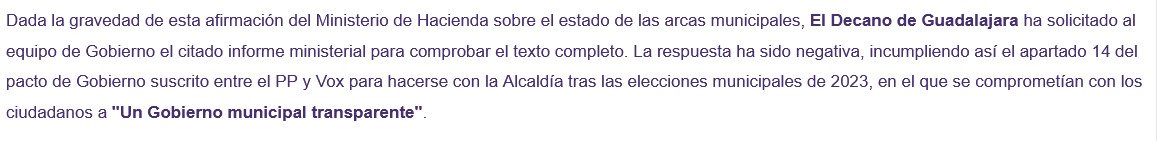 🤔¿Cómo era el refrán? ¿Dime de que presumes y te diré de que...?

Aquí el concejal de economía alardeando de #transparencia mientras la prensa local leemos justo lo contrario...

#TitularesMadeinPPyVOX 
Va 🧵de números! 🔎📈