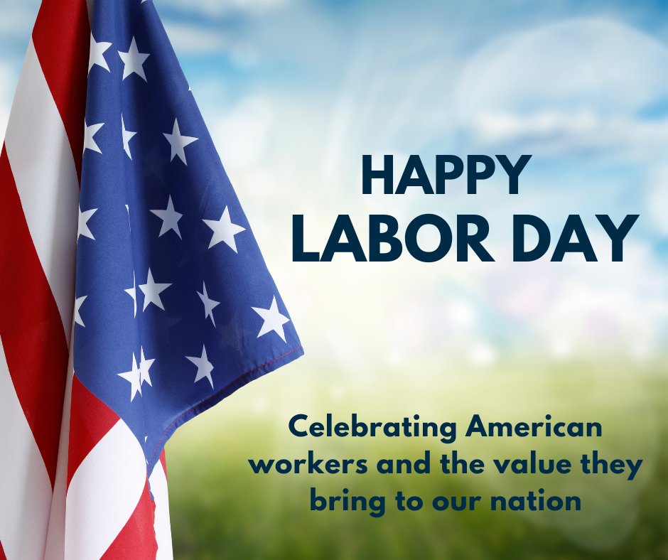 NewsatAMERICAN's tweet image. Happy Labor Day! Today we celebrate American workers and the value they bring to our nation. We also celebrate our employees and the work they do to manufacture products that are building our nation’s water and energy infrastructure! #LaborDay2025 #USMFG #infrastructure