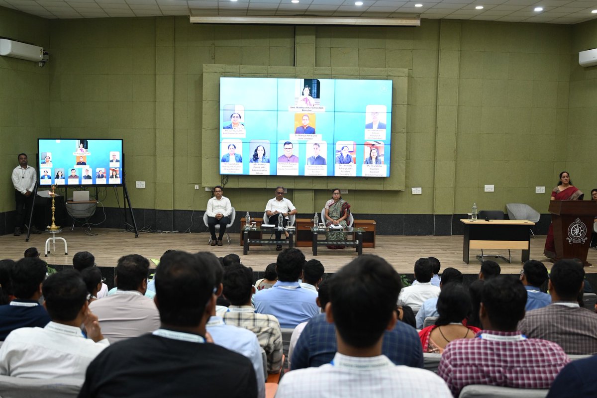 Inaugural Ceremony of the 11th Institutional Training Program for OAS DR 2022  &amp; 20th Induction Training Program (3rd Phase) for ORS DR 2022 batch held today at ROTI, graced by Sri Deoranjan Kumar Singh, IAS, Addl. Chief Secretary, Revenue &amp; DM Dept. #CapacityBuilding #ROTI