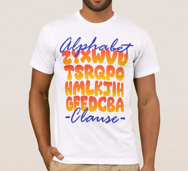 shirtparking's tweet image. Alphabet Clause in Cobol Programming T-Shirt zazzle.ca/alphabet_claus… via @zazzle #CoBOL #mainframeprogramming #tshirt #alphabetclause #zazzlemade #shirtparking