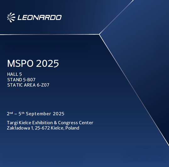 #Leonardo na #MSPO25! W tym roku, wraz z postępami prac nad wersją #Block20 #M346 i nowościami w programie <a href="/eurofighter/">Eurofighter Typhoon</a> proponujemy Polsce szeroko zakrojoną współpracę przemysłową. Zapraszamy na nasze stoisko 5-B07, aby dowiedzieć się więcej.