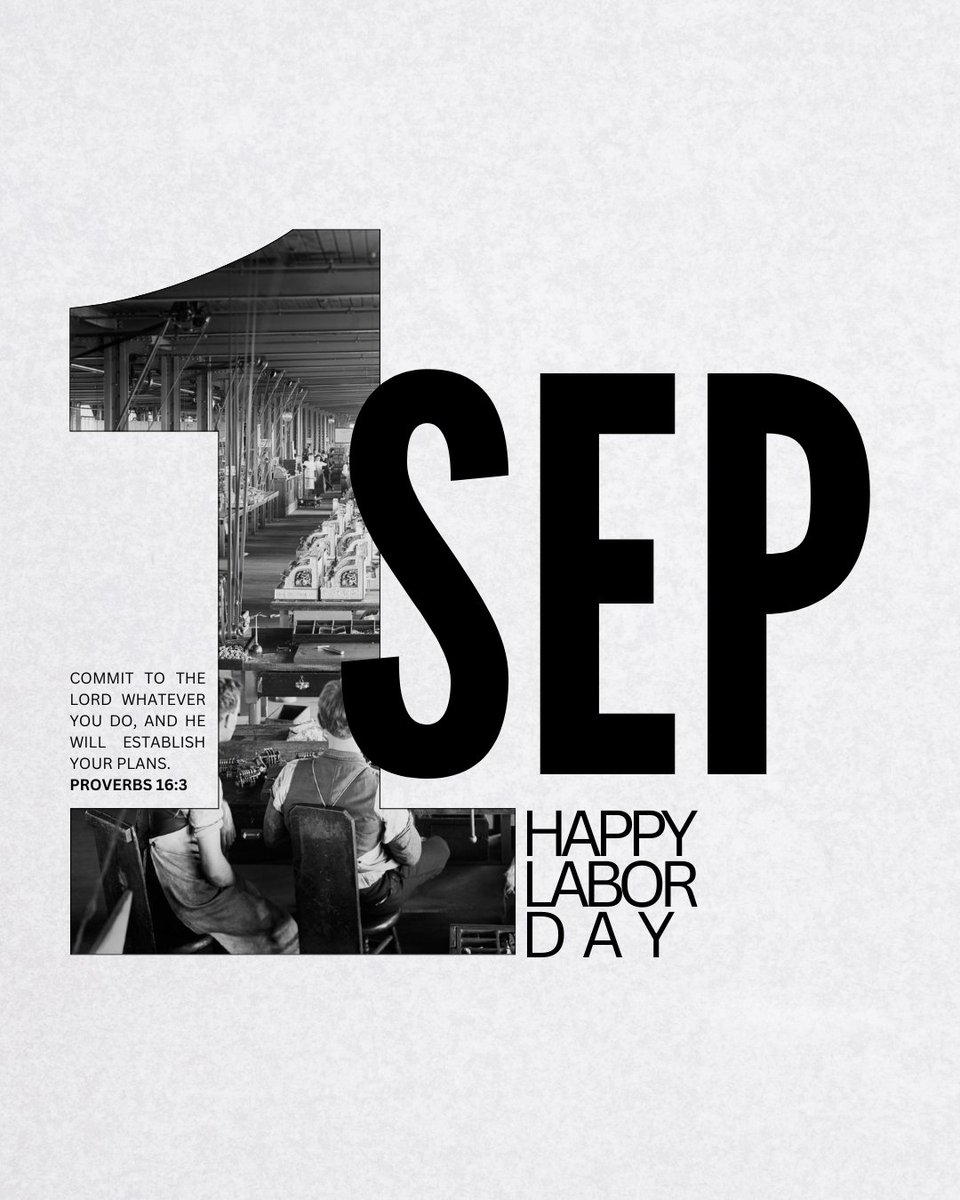 kvministries's tweet photo. Labor Day isn’t just another holiday. It’s a reminder of the beauty of hard work and the people who carry it. I’ve seen firsthand the grit and perseverance it takes to provide for a family, to build something with your hands, and to keep showing up even when it’s not easy.

To the American workforce: I honor you today. Your labor matters, your sacrifice is seen, and your faithfulness is shaping generations. May God bless the work of your hands!