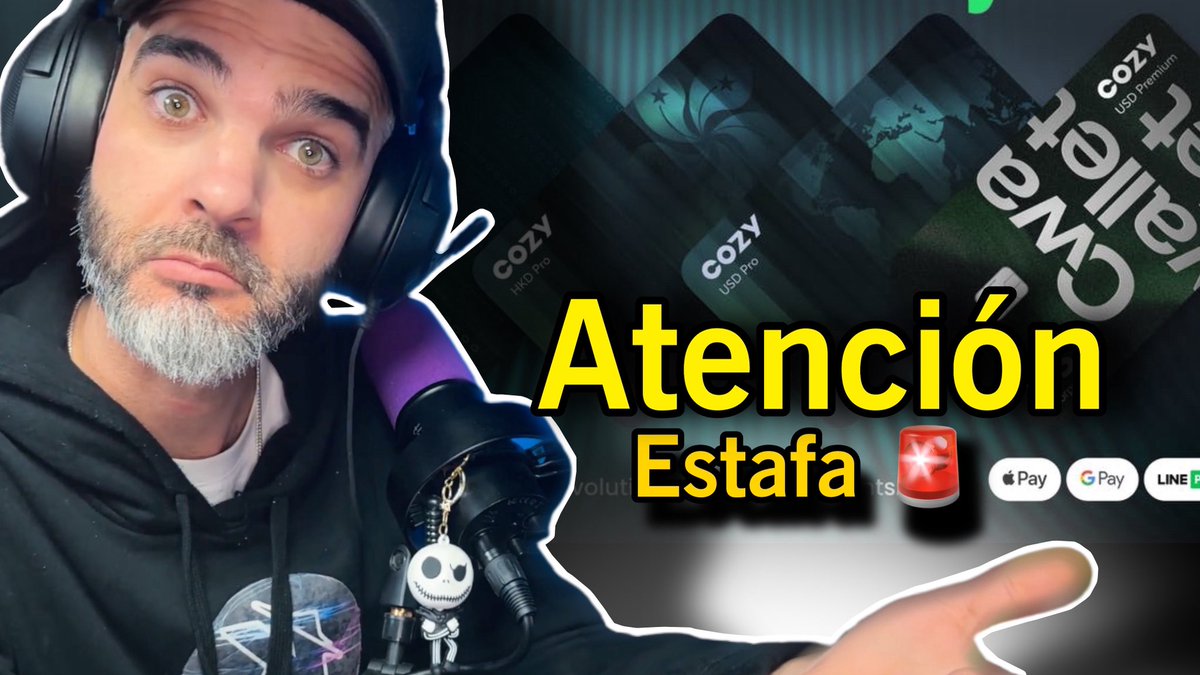 🚨ATENCION denuncia a cozywallet_Cwallet su Tarjeta es uan Estafa  youtu.be/B1LEqQl0TaY