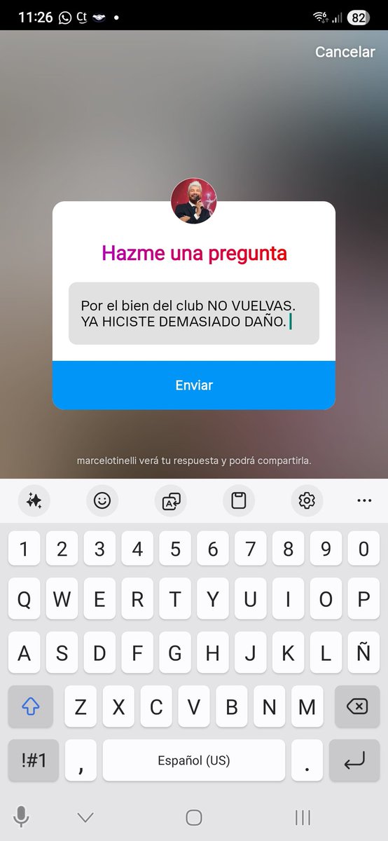 Nos esta mojando la oreja este hdp. No tiene idea de nada. Si somos un caos no tiene idea del quilombo que puede generar. Hay que sacarlo a paradas en el culo. 
Se le hice la pregunta pero el cagon no la va a responder.