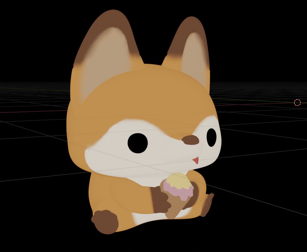 Pico the fox 🦊🍦