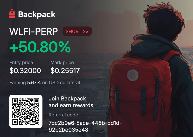 YevhenCrypto's tweet photo. Join @Backpack with me and earn rewards! https://t.co/wUFFr0qVOV
#Airdrop #Crypto #BackpackExchange #Trading #CryptoRewards #DeFi #PointsSystem https://t.co/PKoRS9QXAk