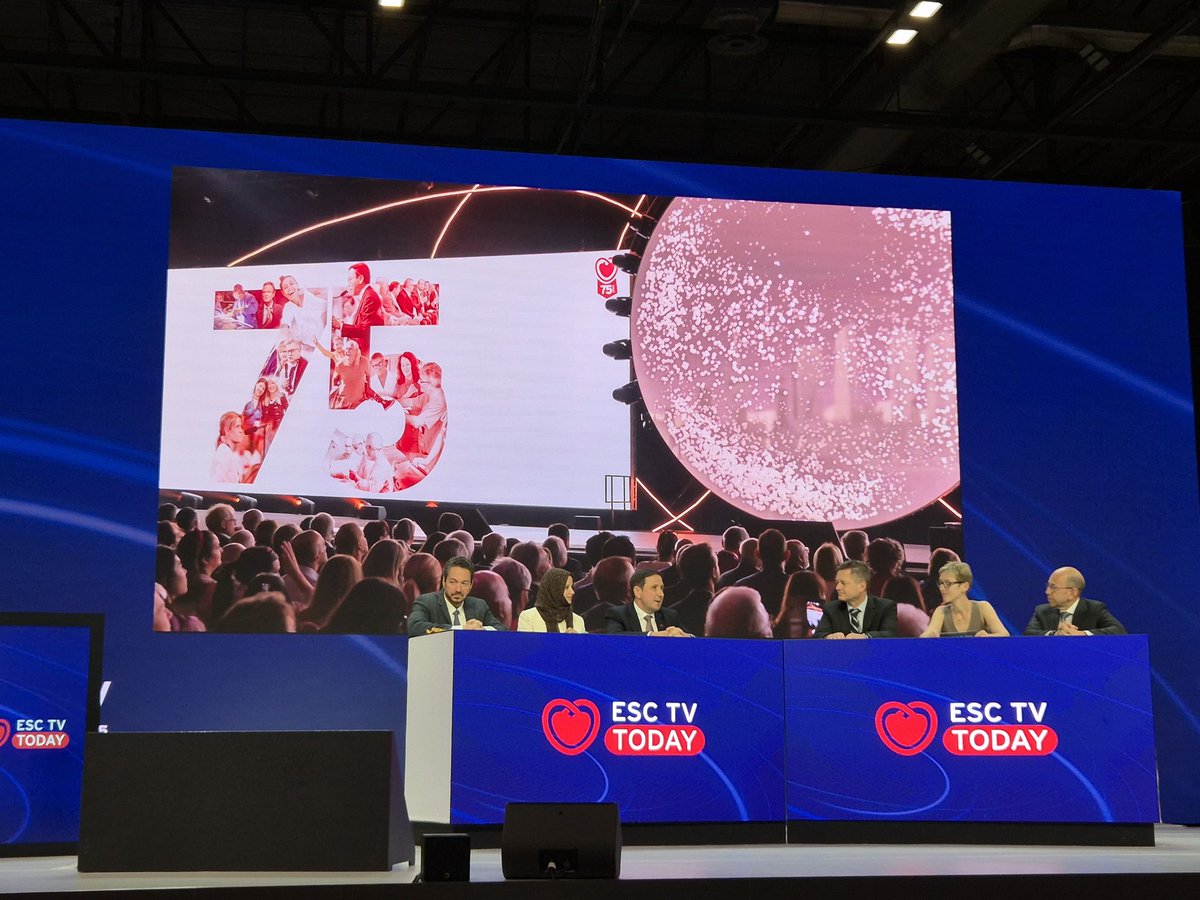 CVR_TomaszGuzik's tweet photo. Join us now at #ESCTV for the final Day in Focus as we cover the highlights and important take home messages from #ESCCongress 2025 and a look forward to ESC Congress 2026 in Munich 

@escardio @mirvatalasnag @charles_driving #WCCardio #CVD #CardioTwitter #CardioX #GlobalHealth https://t.co/0LZNmhiHtg