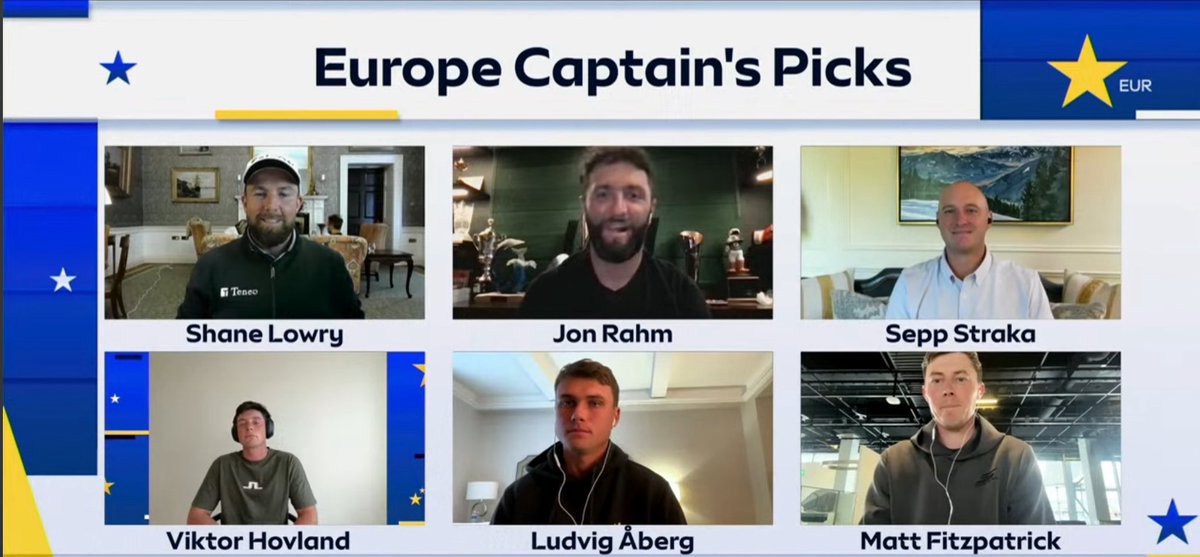 esteban_pacios's tweet image. Ya está al completo el
Equipo @rydercup #Europa 
La duda de #Fitzpatrick quedó resuelta 
¡A por todas equipo!