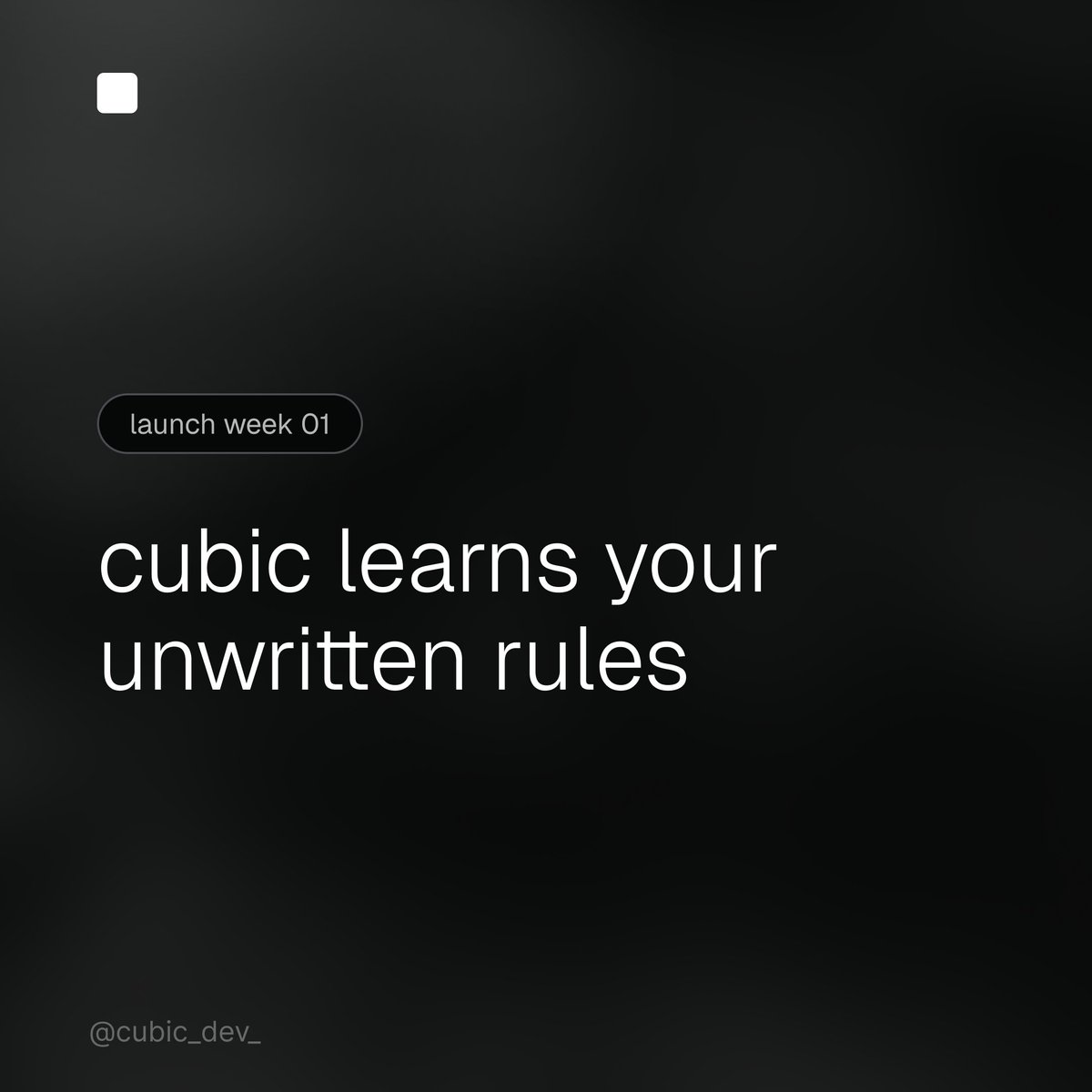 cubic_dev_'s tweet photo. Your best engineers know things that aren't written anywhere.

"Don't touch that service without checking with the team first."

"That pattern breaks our caching layer."

It takes new hires months to learn these unwritten rules. Now cubic does too. https://t.co/y3Hrl4fmRy