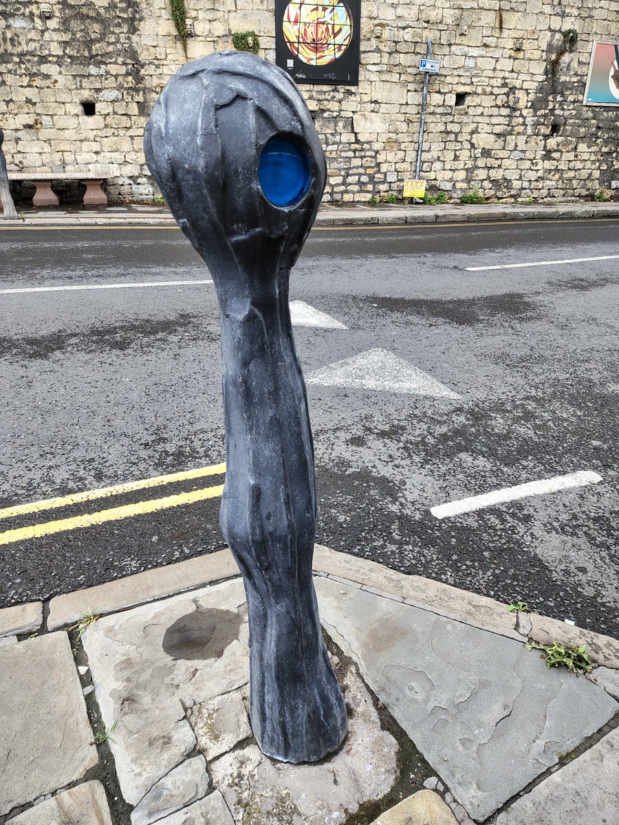 Alien bollards in Bath, UK. #BOLLARDS