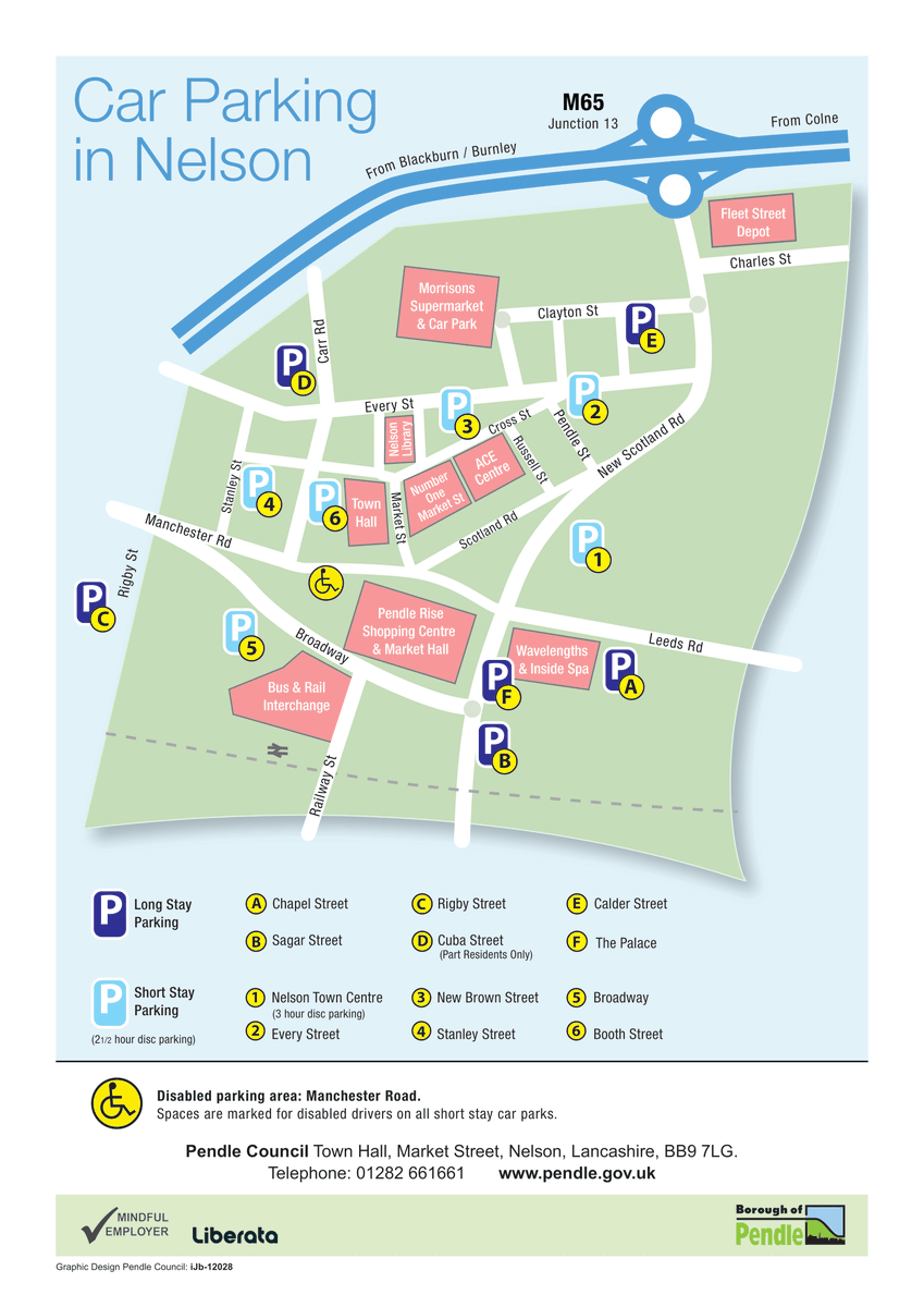 🚨 All time restrictions have been lifted in <a href="/pendlebc/">Pendle Council</a> owned short stay and long stay car parks for Saturday's Nelson Food &amp; Drink Festival!

❗️ Please note that this does not include the Home Bargains car park.

#Nelson