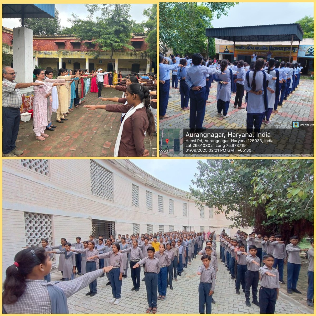 Day 1 of International Literacy Week from 1st -8th September 2025 under ULLAS is celebrated in Haryana with school students who took oath to impart literacy in their neighborhood. The celebrations showcased the collaborative spirit of teachers and school administrations to