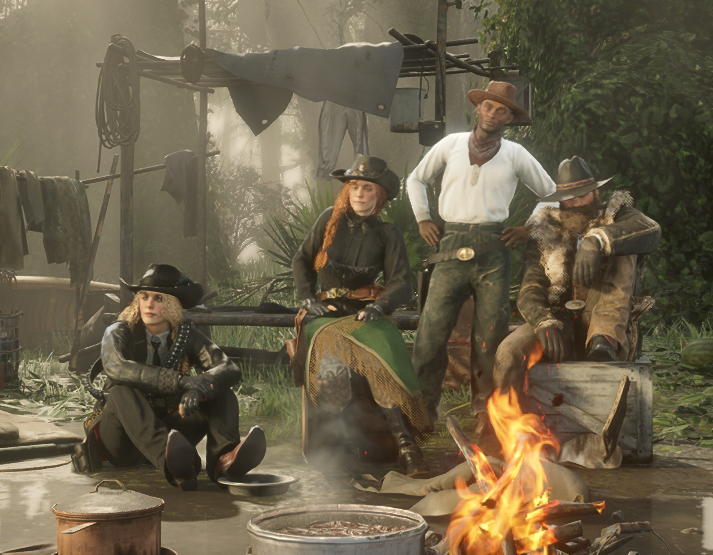 On today's episode of "What's bun up to today?"

Yee-haw simulator with some friends. We did some of the races cause I've never done them before lol.