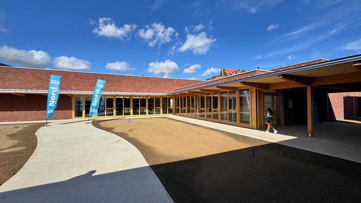 🏫 Bonne nouvelle pour Roubaix : inauguration du restaurant scolaire du collège Madame de Sévigné !
➡️ Investissement de 4,3 M€ par <a href="/departement59/">Département du Nord</a> et l’État.
🍽️ 250 à 300 repas quotidiens sur place dès cette #rentree2025
👏 Merci à toutes les équipes pour ce projet essentiel !