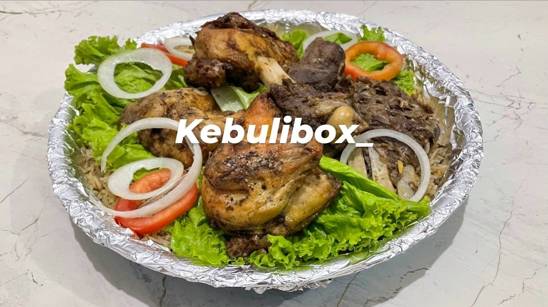 4_ninama's tweet photo. @sighyam Buat yang di daerah Depok dan sekitarnya mau promoin nasi kebuli ayahku yaa. Beliau baru aja pensiun, mau ngembangin lagi usahanya. Ada nasi kebuli dan mandhi. Bisa dipesan lewat ojol atau dm ke ignya @ kebulibox_  . Makasihh sehat2 semua ❤️  https://t.co/Hhe3QmhwzE https://t.co/pmuSgsAwf8