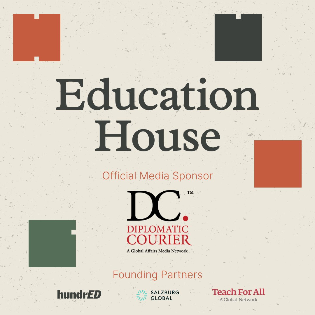Teach For All (@teachforall) on Twitter photo We’re excited to welcome <a href="/diplocourier/">Diplomatic Courier</a> as the official Media Partner for Education House!✨
On 23 September, Education House will open its doors in #NY during #UNGA80 to spark conversations aimed at reshaping education for all children.
Learn more➡️ educationhouse.org We’re excited to welcome <a href="/diplocourier/">Diplomatic Courier</a> as the official Media Partner for Education House!✨
On 23 September, Education House will open its doors in #NY during #UNGA80 to spark conversations aimed at reshaping education for all children.
Learn more➡️ educationhouse.org