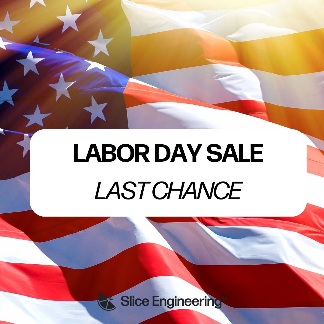 SliceEngineer's tweet image. Our Labor Day Sale ends tonight!

Don&apos;t miss your chance to save BIG on 3D printer accessories, filament, hotends, nozzles, upgrade kits, and more.

Use code LABOR15 to get 15% OFF when you spend $100+!

👉 Shop now: sliceengineering.com

#SliceEngineering #3DPrinting