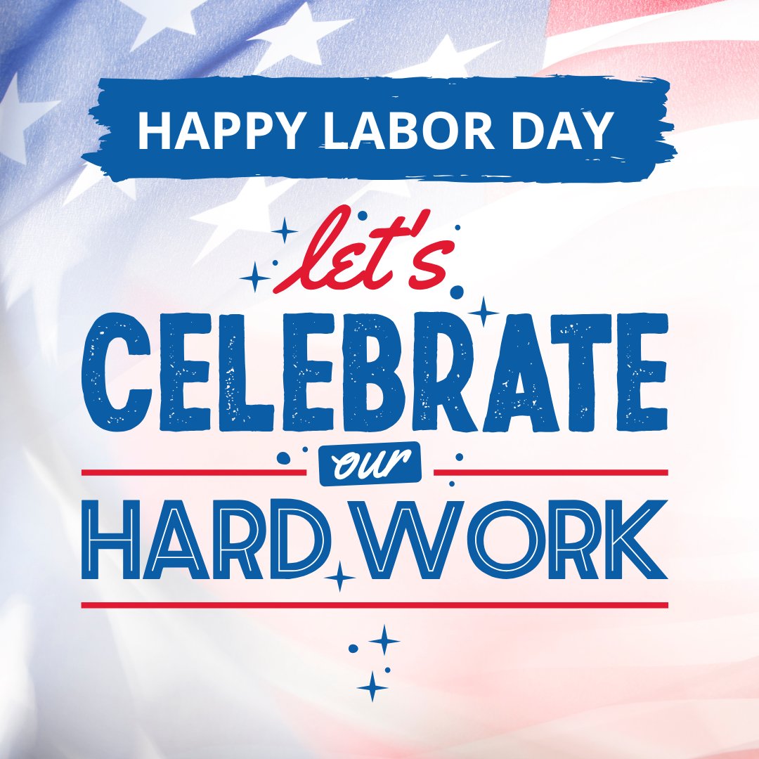 ChapmanInsu1's tweet photo. Cheers to the relentless spirit of workers everywhere! This Labor Day, we honor your dedication and achievements. May your day be filled with appreciation, sunshine, and a well-earned break.
#WorkforceWins #LaborDayVibes #ThankYouTeam https://t.co/IsXVxmEAiz