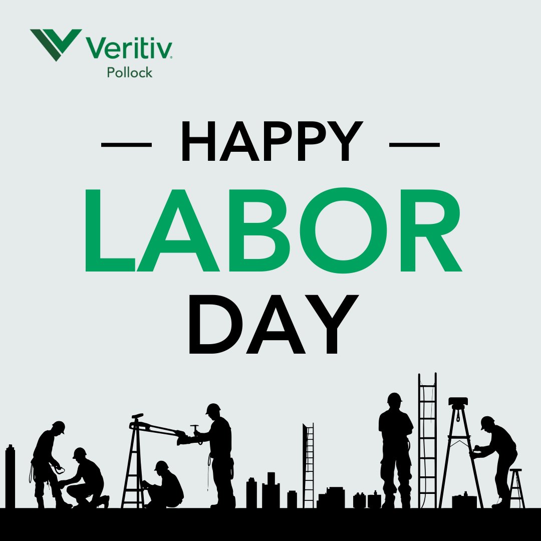 Happy Labor Day from all of us at Veritiv Pollock! 

Shoutout to all the hard workers who keep our communities running!