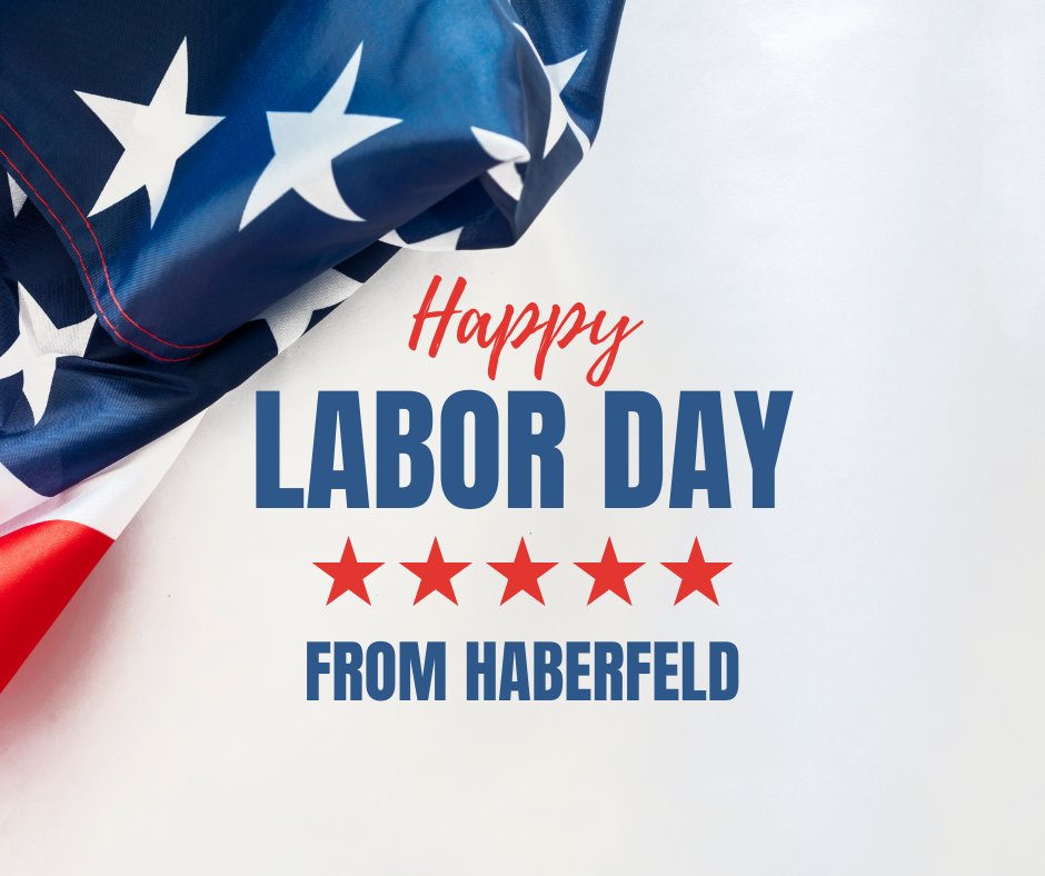 Happy #LaborDay to our community banking colleagues and all those who keep our communities moving!