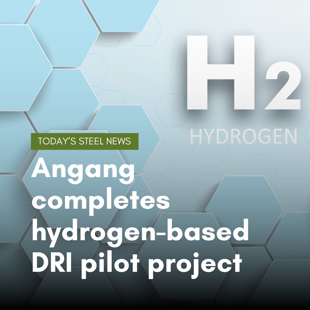 China's Anshan Iron &amp; Steel Group (#Angang/Ansteel) has achieved a breakthrough in #lowcarbon metallurgy after completing the full-process commissioning of...

Read more in today's #steel news:
kallanish.com/en/news/steel/…

#greenpower #greenhydrogen #ironmaking